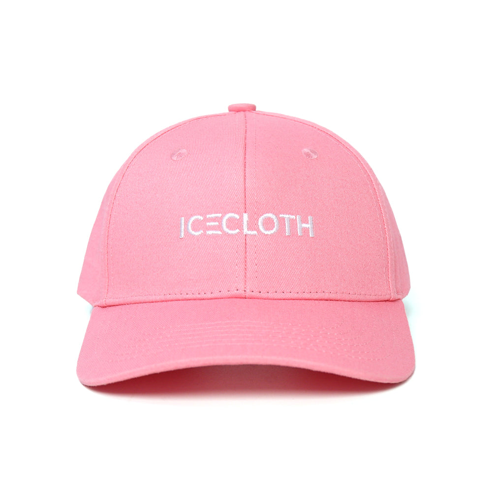 Casquette Rose en Coton avec Intérieur en Satin