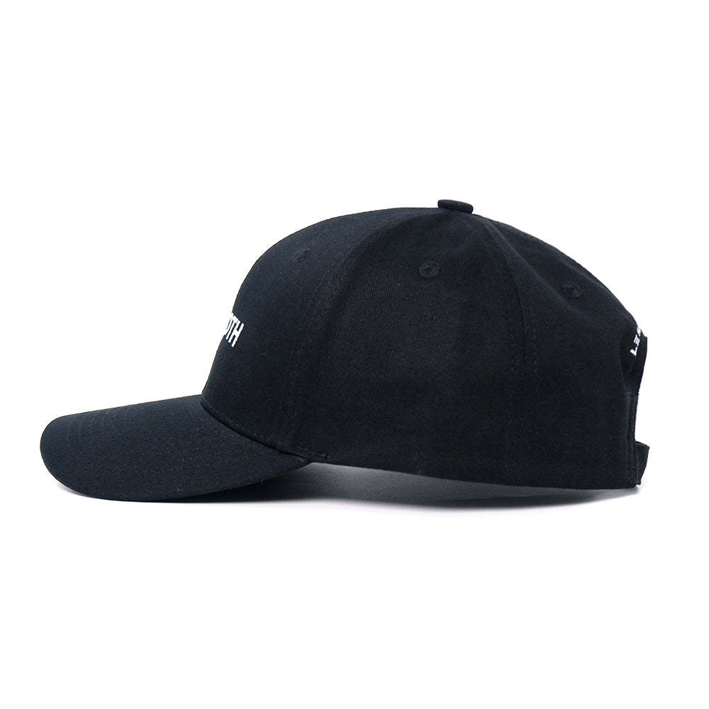 Casquette Noire Imperméable avec Intérieur en Satin