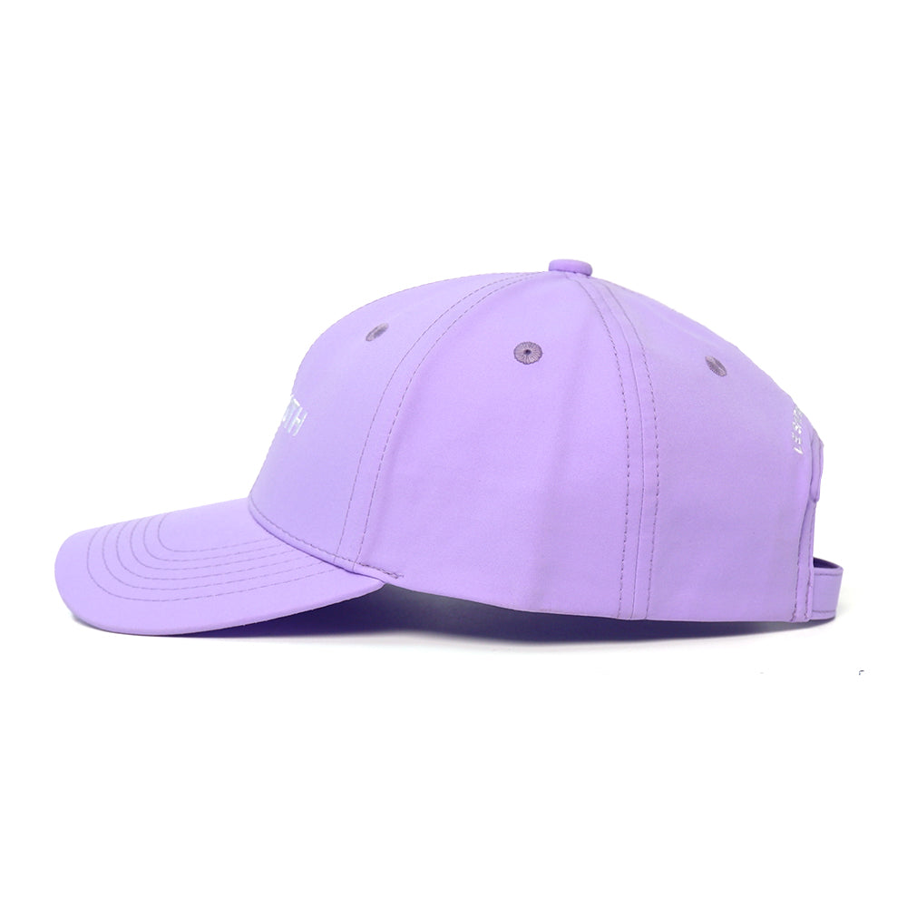Casquette Violette Imperméable avec Intérieur en Satin