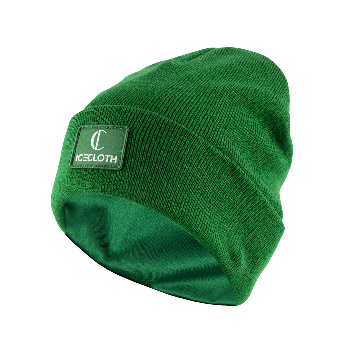 Bonnet intérieur satin vert