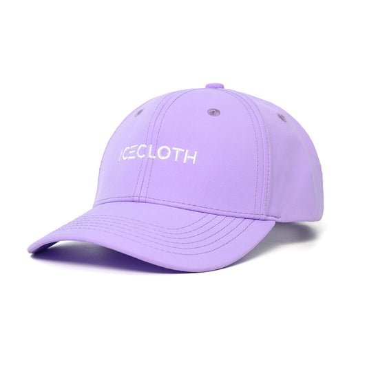 Casquette Violette Imperméable avec Intérieur en Satin