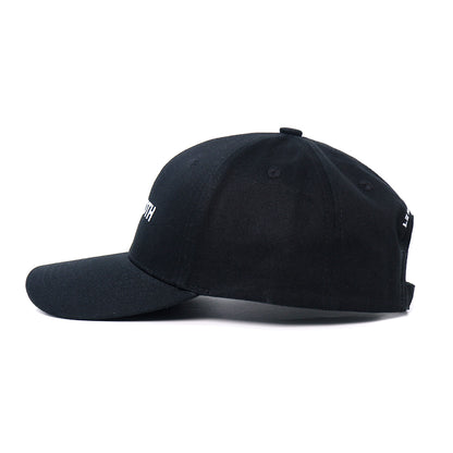 Casquette Noire Imperméable avec Intérieur en Satin