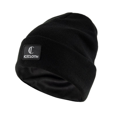 Bonnet intérieur satin noir